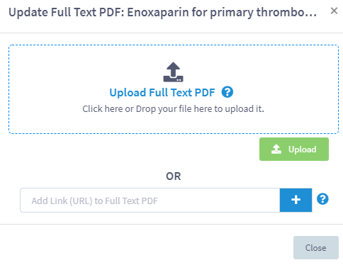 Replace PDF